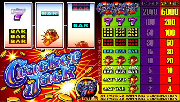 Cracker Jack free slot machine game