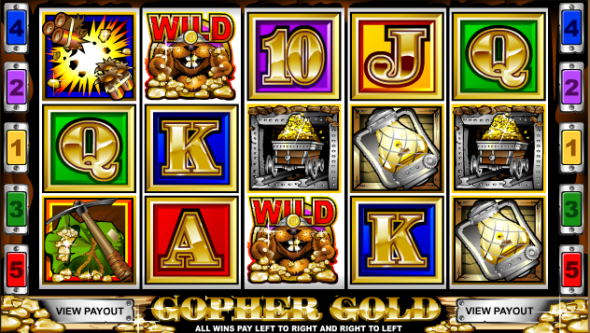 Gopher Gold free slot machine game