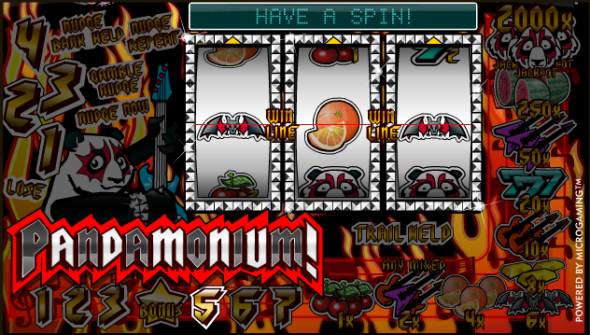 Pandamonium free slot machine game
