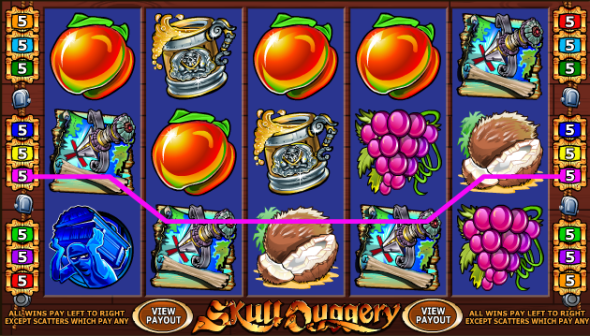 Skull Duggery free slot machine game
