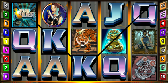 Tomb Raider free slot machine