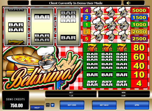 Belissimo free slot machine game