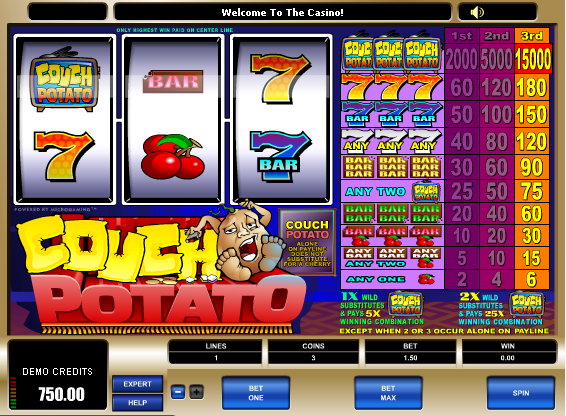 Couch Potato free slot machine game