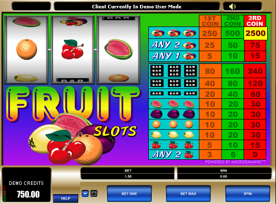 Fruit Slots free slot machine game