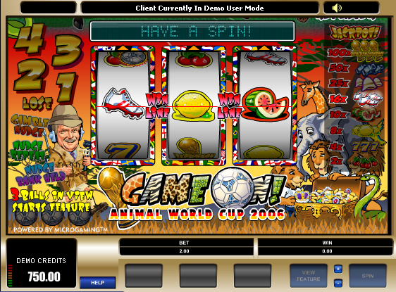 Game On free slot machine game