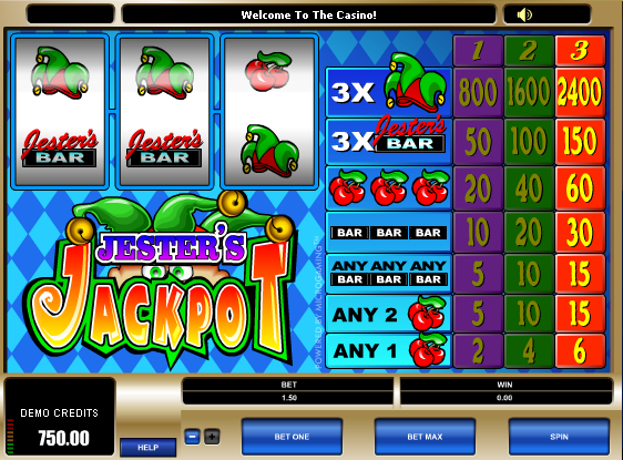 Jesters Jackpot free slot machine game