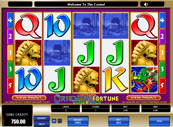 Oriental Fortune free slot machine  game