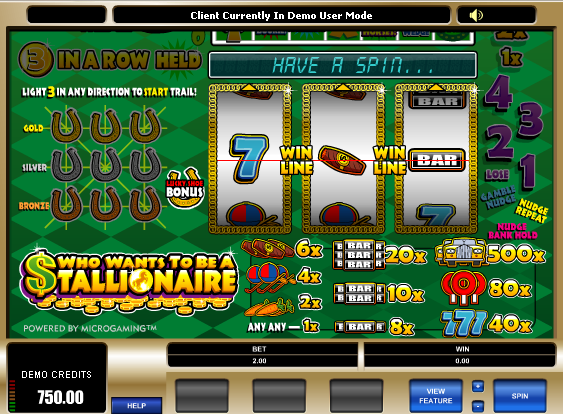 Stallionaire free slot machine game