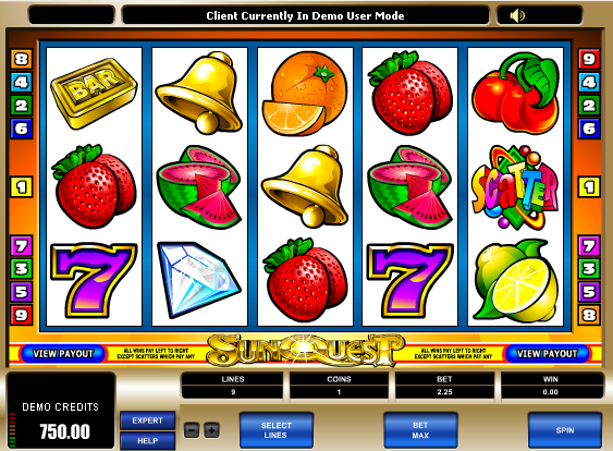 Sun Quest free slot machine game