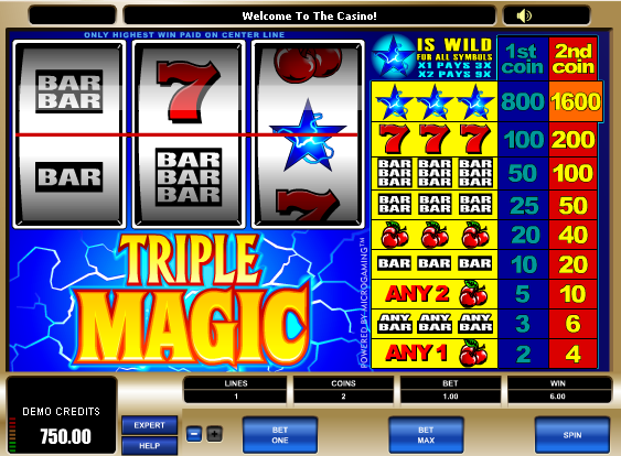 Triple Magic free slot machine game