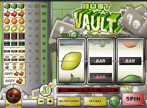 Bust A Vault free slot game
