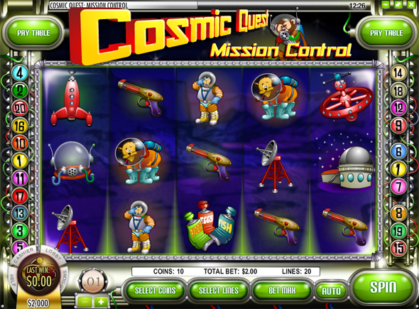 Cosmic Quest Episode One free slot game