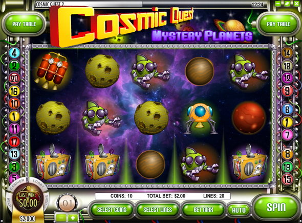 Cosmic Quest Episode Two free slot game
