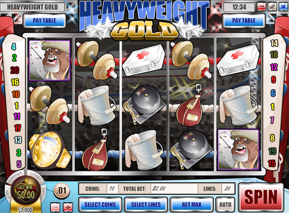 Heavyweight Gold free slot game