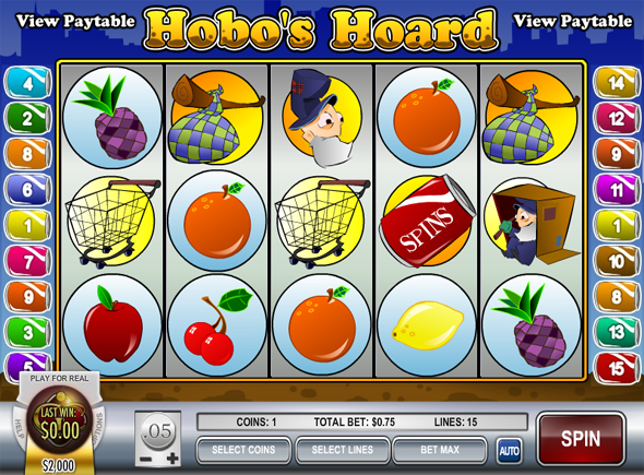 Hobo's Hoard free slot game