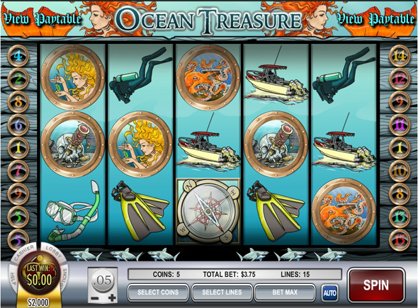 Ocean Treasure free slot game