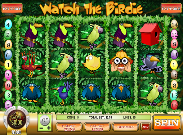 Watch the Birdie free slot game