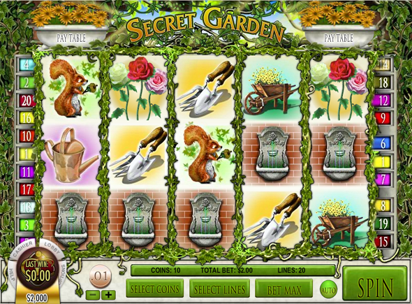 Secret Garden free slot machine games