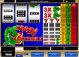 Crazy Crocs free slot machine games