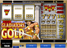 Gladiators Gold free slot machine games