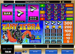 Zanny Zebras free slot machine games