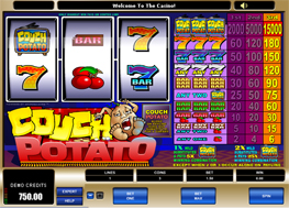 Couch Potato free slot machine games