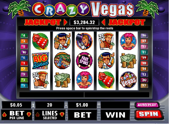 Crazy Vegas slot game