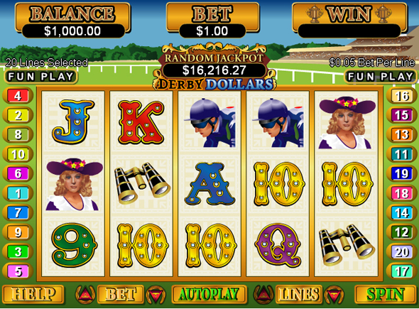 Derby Dollars slot game