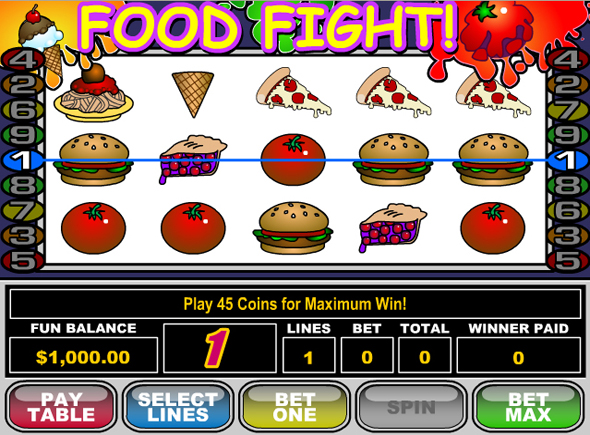 Food Fight slot game