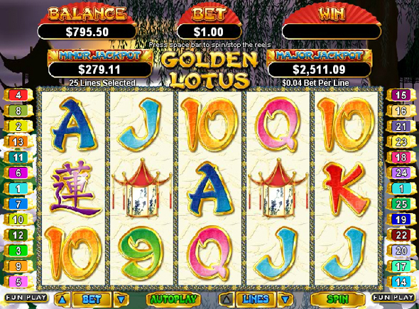 Golden Lotus slot game