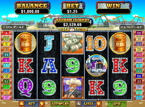 Texan Tycoon  slot game