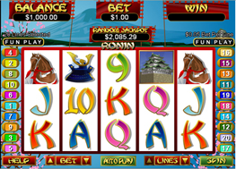 Ronin free slot machine games