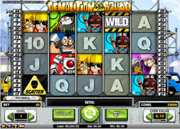 Demolition Squad free slot machine games