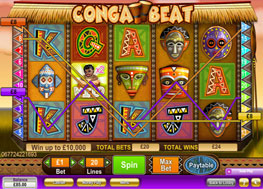 Conga Beat free slot machine games