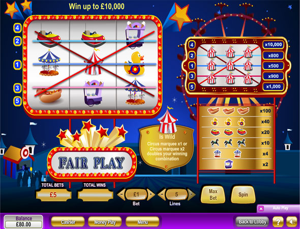 Fair Play slot game