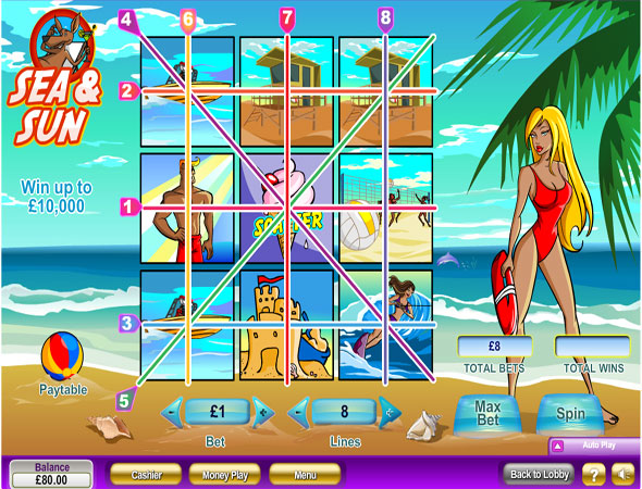 Sea And Sun slot game
